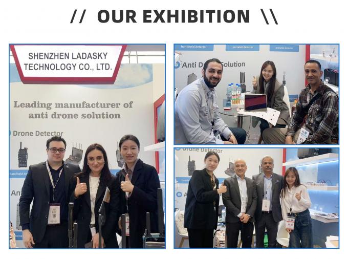 100MHz–6GHz Portable Drone Detection & GNSS Spoofing GPS L1 / GLONASS L1 / BDS B1 Suitcase System 6