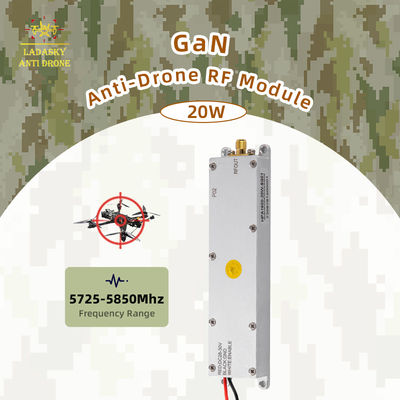 Módulo anti-drone GaN Modulo de amplificador de potencia de PA personalizado 20W para el contador Fpv