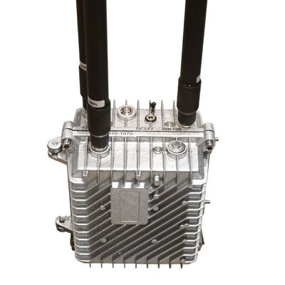 comprar Dispositivo anti-FPV de aluminio Dispositivo de drones estacionario con ventiladores 433MHz 900MHz 1.2g 1.5g 2.4G Fabricación en línea