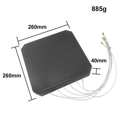 comprar 6 Banda 26cm 17dBi Panel MIMO Direccional Antena anti drones a prueba de agua 840-5900 MHz Fabricación en línea