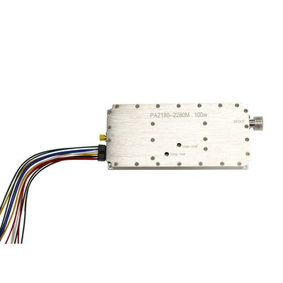 comprar Módulo de amplificador de RF de 100W Temperatura de voltaje protegido para equipos anti-drones Fabricación en línea