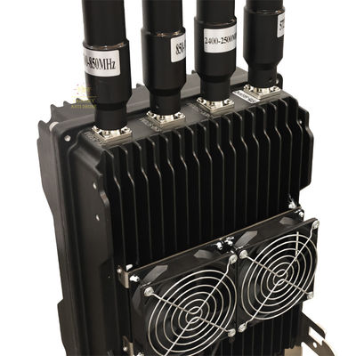 comprar 4 bandas FPV asesino anti fpv 100-1200mhz 50Wats sistema anti dron anti interferencia de dron anti UAV sistema anti fpv sistema de interferencia de dron Fabricación en línea