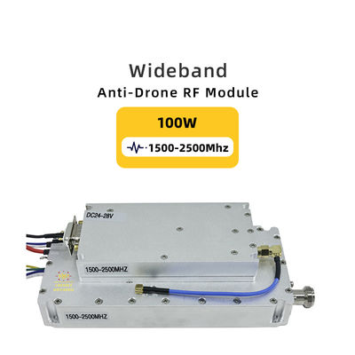 comprar 1500-2500mhz Modulo anti-drones Lora Contador Fpv Modulo 300-6000mhz Sistema anti-drones de 100W anti-fpv 250-400mhz 50W 100-1100mhz Fabricación en línea