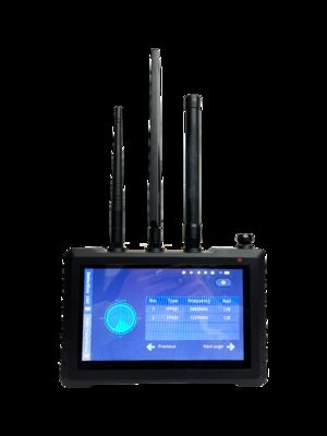 comprar 1.5km 70MHz-6.2GHz Detector de drones de banda completa 500MHz-6GHz FPV Capacitación y almacenamiento de video de cobertura completa Modo de trabajo 1+N Con relojes Colaboración en equipo Diseño portátil Fabricación en línea