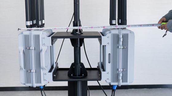 comprar Dispositivo fijo de detección y interferencia de drones de banda completa de 70 MHz a 6 GHz con superinterferencia de 1 N, detección de 10 km y distancia de interferencia de 3 km Fabricación en línea