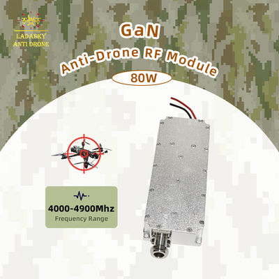 80W GaN Anti-Drone Module for DJI FPV Interference 4000-4900MHz