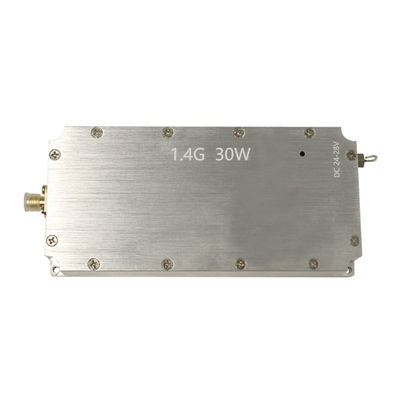 1.4GHz 30W LDMOS Drone Counter Module | 1420-1450MHz Anti-Drone RF Jammer, 24-28V High-Power UAV Interception, FPV Signal Suppression, Security & Surveillance