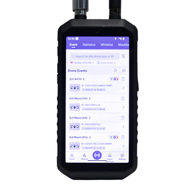 Portable Multi-Band UAV Detector 900MHz to 5.8GHz WiFi 3km Range