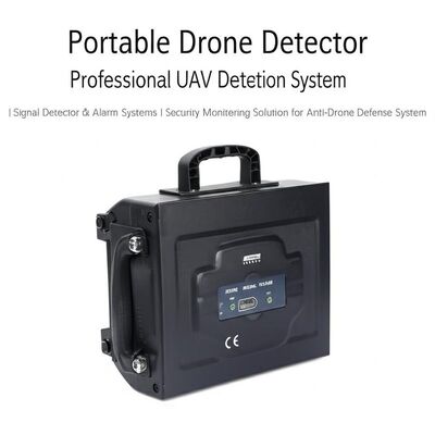 Portable Drone Detector with 10km Long-Range Detection, Full-Band Coverage & Location Tracking, and Real-Time Alerts for UAV Defense