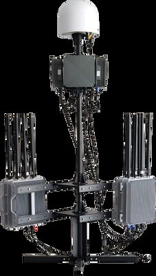 comprar Solución fija anti-UAV de banda completa 70MHz 6GHz 10KM alcance de detección y interferencia, captura de video FPV, operación sin supervisión de 24 horas Fabricación en línea