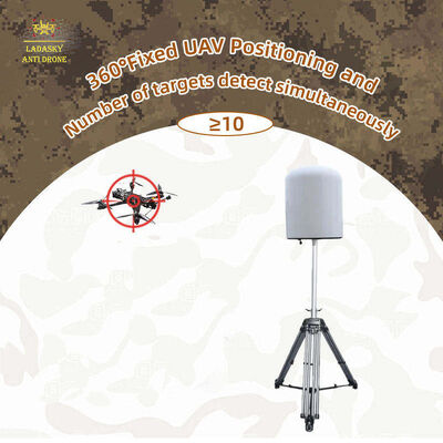 comprar Detector de drones de banda completa fija de 100M-6Ghz, 10km TDOA AOA, alarma DJI, seguimiento de posición, detección de UAV FPV, sistema de protección de seguridad Fabricación en línea
