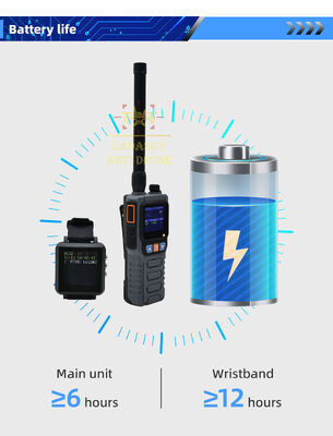 Portable Handheld Drone Detector With Wrist Watch Alert Coordination Device Anti Drone System for UAV Detection