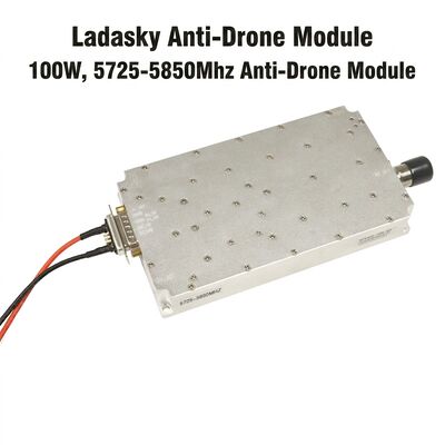 comprar Módulo GaN de alta eficiencia de 100W 5725-5850Mhz | Amplificador de potencia de interferencia | Jammer FPV y UAV de 5.8G, Defensa de drones de largo alcance, Diseño compacto, Disipación de calor eficiente para sistemas anti-drones Fabricación en línea