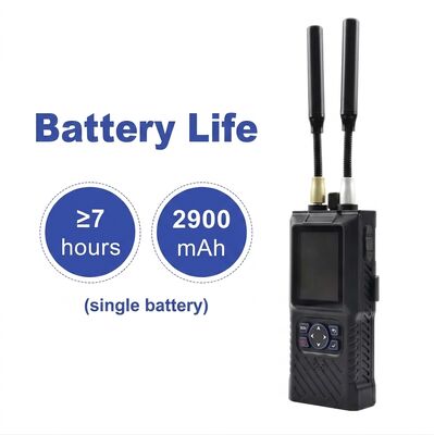 comprar Detector de drones portátil de largo alcance con detección del espectro de 0 MHz a 8000 MHz Batería reemplazable y soporte de carga de tipo C Fabricación en línea