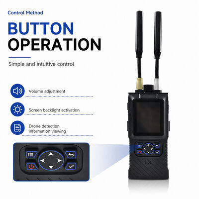comprar Detector de drones portátil LDK-W01 con rango de frecuencia de 0-8000MHz 1-1.5KM Distancia de detección y captura de video en tiempo real para FPV DJI Autel y UAV de carreras Fabricación en línea