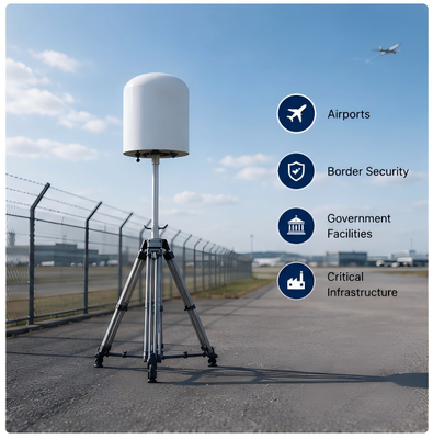 comprar Detector de drones estacionario LDSK-D01 Equipo de búsqueda de posición de UAV. Fabricación en línea