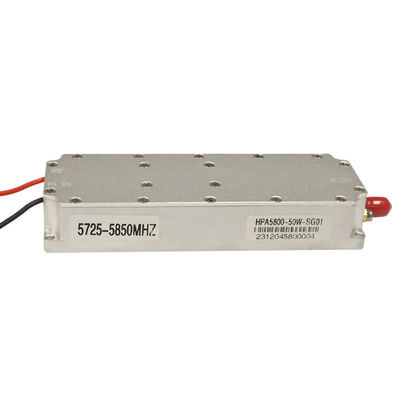 Max Output Power 50W LDSK-5.2g 5150-5350MHz GaN Module for Counter Fpv Anti Drone PA