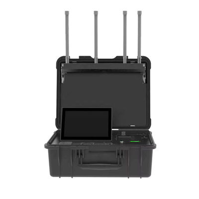 IP65 Waterproof Portable Drone Detector Briefcase Style Uav Detection Equipment