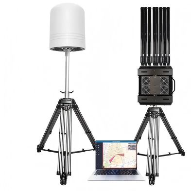 6GHz Fixed Drone Detector with 10km Long Detection Range for FPV & UAV Signal Interception and High Precision Tracking