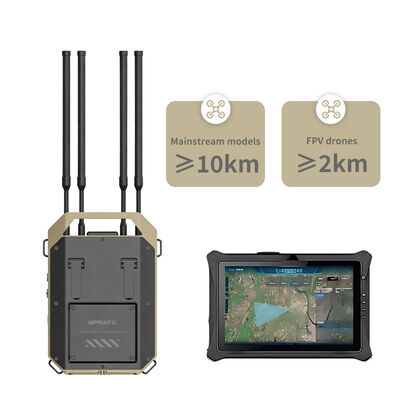 Full-Band 70MHz–6.2GHz Drone Detected, DID≥10km，RID≥3km Positioning Range | FPV Video Capture, ≤3s Detection Response, ≥6h Battery Life for Alaram System