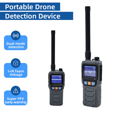 Detector de drones portátil de mano con dispositivo de coordinación de alerta de reloj de pulsera Sistema anti-drones para la detección de vehículos aéreos no tripulados (UAV)